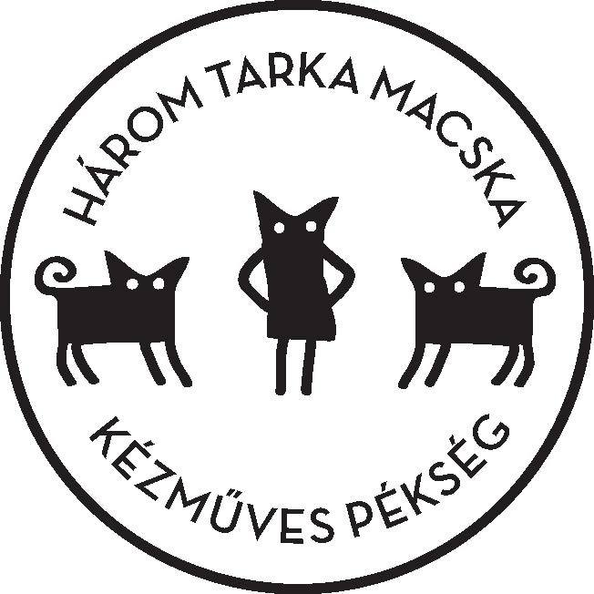Három Tarka Macska Kézműves Pékség logó